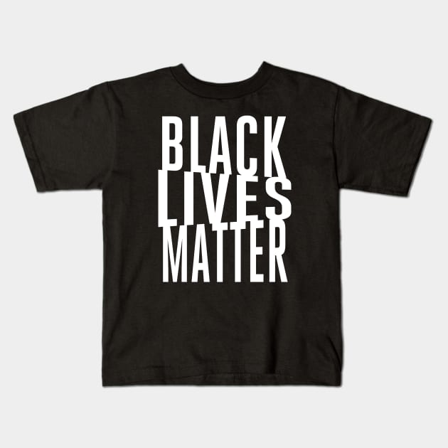 Black Lives Matter. Kids T-Shirt by chawlie